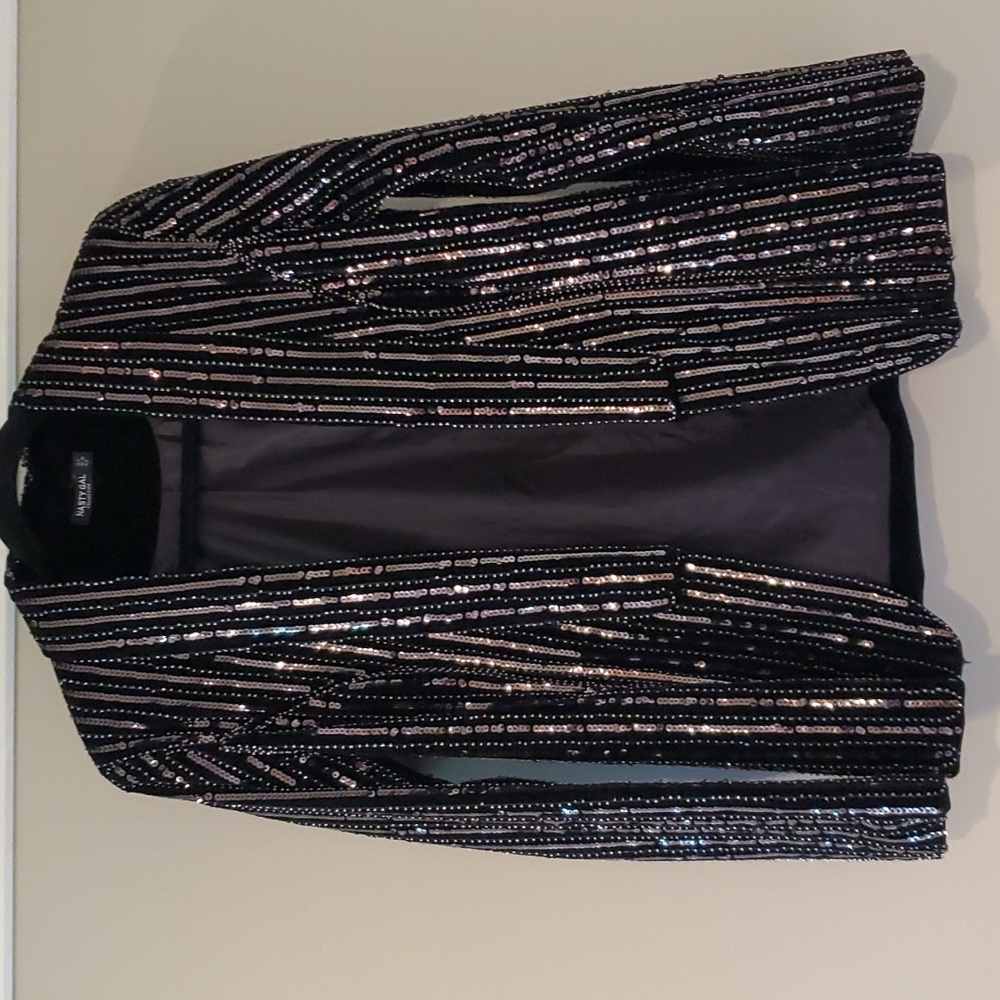 Nasty Gal Sequin Blazer